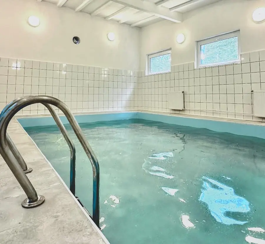 Indoor heated swimming pool