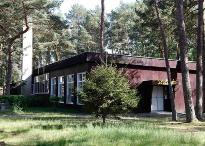 Budynek rekreacyjny z kręgielną — ośrodek Terimex